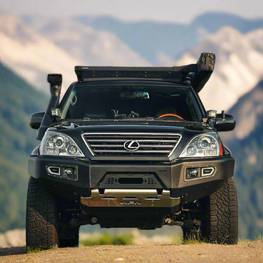 AFN 4x4 Accessories Front Bumper for Lexus with rugged design and integrated lights